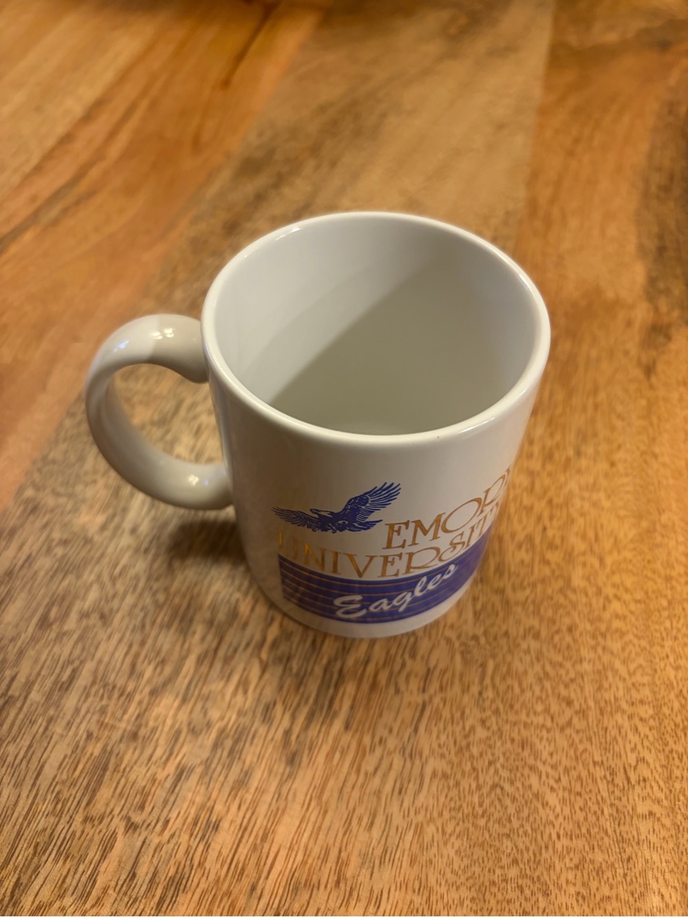 Emory University Eagles vintage White Ceramic Coffee Mug. Atlanta Georgia. - Picture 3 of 4